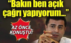 Bakın ben açık çağrı yapıyorum