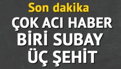 Şırnak'tan çok acı haber 3 şehit!