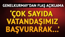 Genelkurmay'dan flaş açıklama!