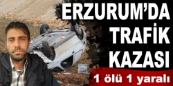 Erzurum'da trafik kazası