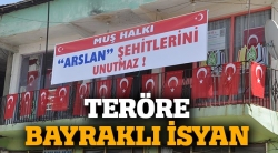 PKK saldırılarına bayraklı tepki!