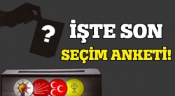 İşte son seçim anketi sonuçları!