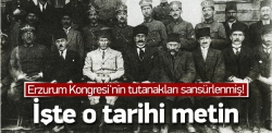 Erzurum Kongresi'nin gizlenen gerçekleri!