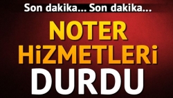 Noterler durdu; araç satışı yapılamıyor!