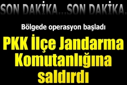 İlçe Jandarma Komutanlığına saldırı