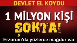 1 milyon kişi şokta