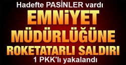 Pasinler İlçe Emniyet Müdürlüğüne saldırı