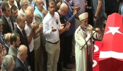 Erdoğan şehit cenazesine katıldı Flaş açıklama