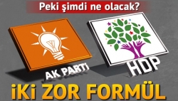 İşte Ankara’daki iki zor formül!