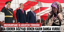 30 Ağustos törenine damga vurdu