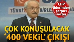 400 Milletvekili CHP'den!