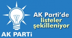 AK Parti’de listeler şekilleniyor!