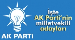 AK Parti Aday Listesi