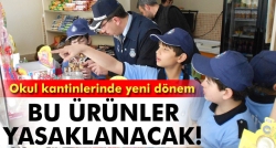 Okul kantinlerinde yeni dönem