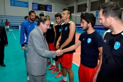 Bulutlar'dan Voleybolculara moral!