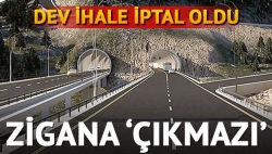 Zigana Tüneli İhalesi İptal Oldu