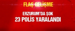 Erzurum'da şok!