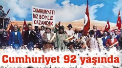 Cumhuriyet'in 92. yıl dönümü