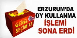 Oy Verme İşlemi Doğuda Sona Erdi!