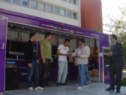 Kariyer tırı Erzurum'da