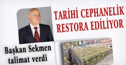 Büyükşehir, cephaneliği restore edecek