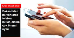 Milyonlarca Tüketiciye SMS Uyarısı