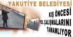 Yakutiye, yol çalışmalarını tamamlıyor