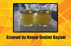 Erzurum'da Havyar üretildi!