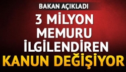 3 milyon memuru ilgilendiren soru