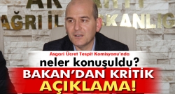 Soylu'dan asgari ücret açıklaması