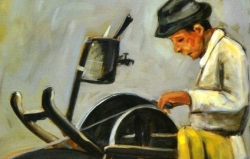 İJşte Erzurumlu ünlü ressam