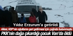 PKK'nin dağa çıkardığı çocuk Van'da öldü!