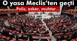 Merakla beklenen yasa Meclis'ten geçti