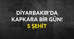 Sur'dan acı haber: 5 şehit!