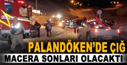 Palandöken'de çığ faciası!