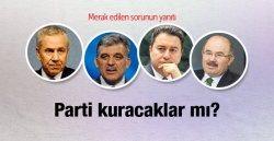 Gül, Arınç, Çelik ve Babacan