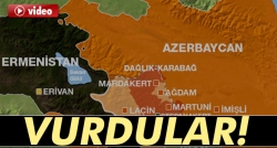 Ermenistan’ın zırhlı araçlarını vurdu