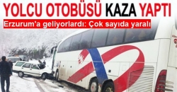 Yolcu Otobüsleri Kaza Yaptı