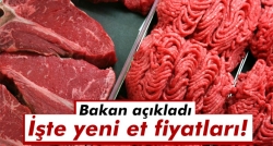 Bakan Çelik et fiyatlarını açıkladı!