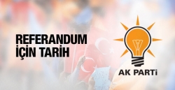 AK Parti'den referandum sinyali
