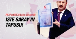 AK Partili Deligöz gösterdi