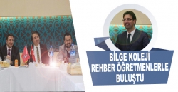 Özel Bilge rehber öğretmenleri ile buluştu