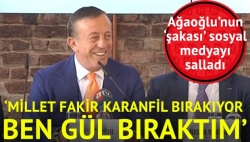 Ağaoğlu öyle bir şaka yaptı ki!
