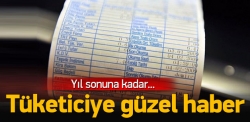 Elektriğe yıl sonuna kadar zam yok