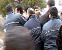 Beş inşaat işçisi yaralandı