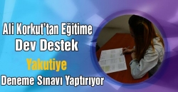 Yakutiye'den deneme sınavı!