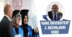 Anne üniversitesi 2. Mezunlarını verdi