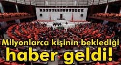 Milyonların beklediği haber geldi!