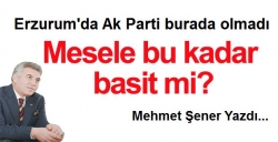 Mesele bu kadar basit mi?