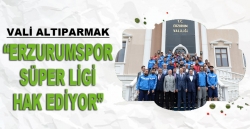 Erzurumspor süper ligi hak ediyor